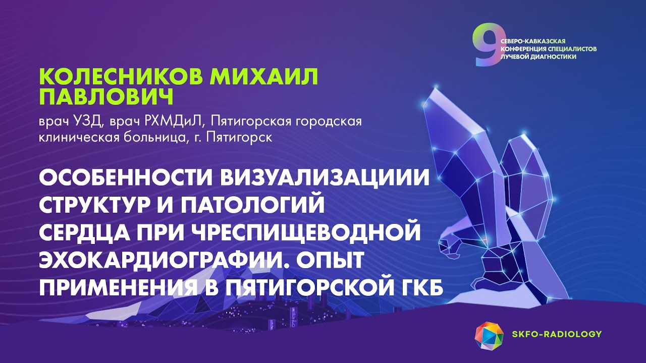 Особенности визуализации структур и патологий сердца при эхокардиографии - Колесников М.П.