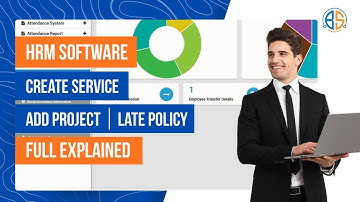 HRM Software Tutorial | Create Service, Add Project & Late Policy Setup