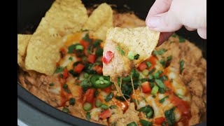 Easy Cream Cheese Bean Dip