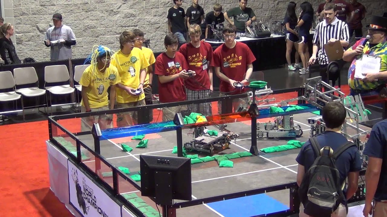Vex World Championship 2013 Math Division Match 149 (Angle 1)