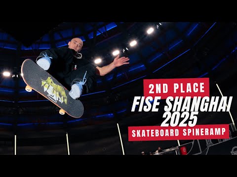 Pedro Quintas – 2nd Place Run | FISE Shanghai 2025 | Spine Ramp