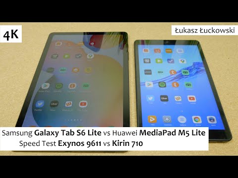 Samsung Galaxy Tab S6 Lite vs Huawei MediaPad M5 Lite  ❗❗❗ | Speed Test | Exynos 9611 vs Kirin 710