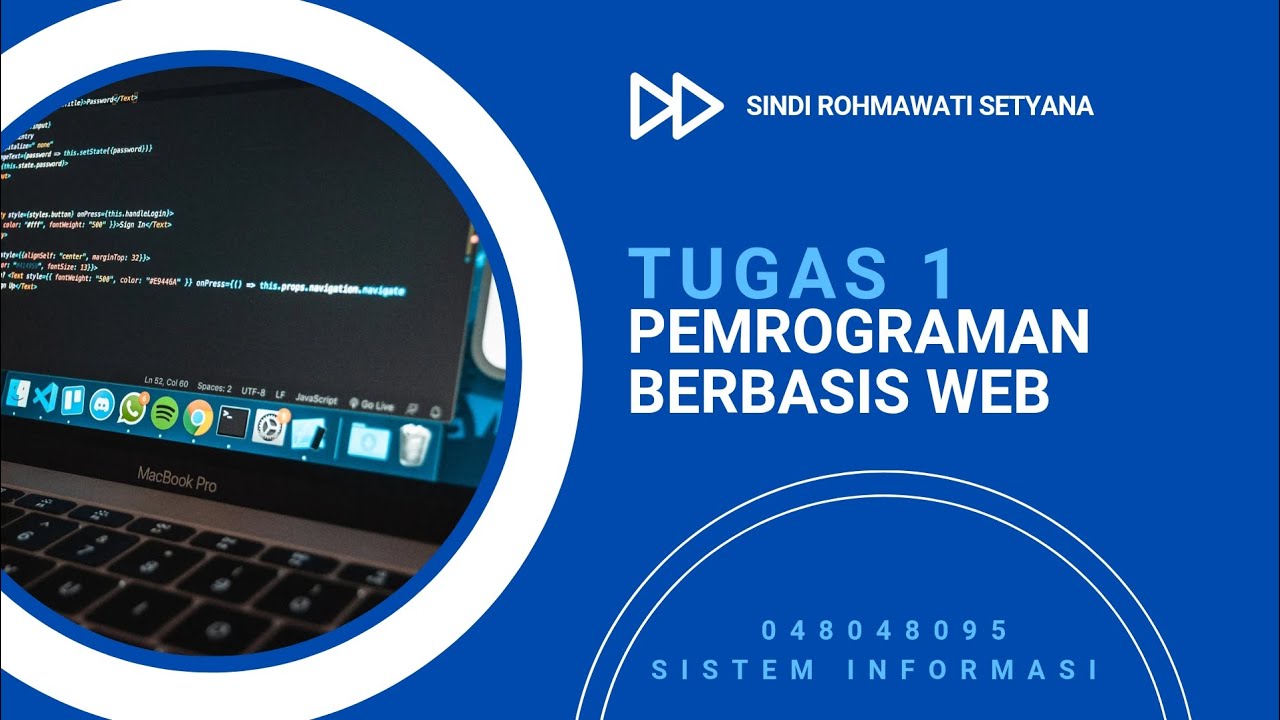 TUGAS 1 PEMROGRAMAN BERBASIS WEB - YouTube