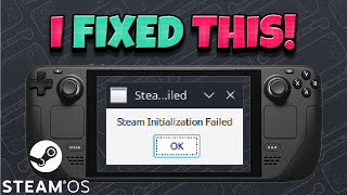 Steam Initialization Failed FIX for Steam Deck #steamdeck