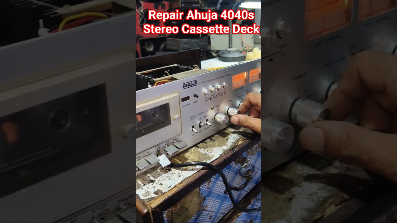 Ahuja 4040s Cassette Deck Repairing Service Centre 