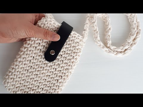 видео: 🔥✨ИДЕАЛЬНАЯ Маленькая сумочка. Как связать сумку для телефона