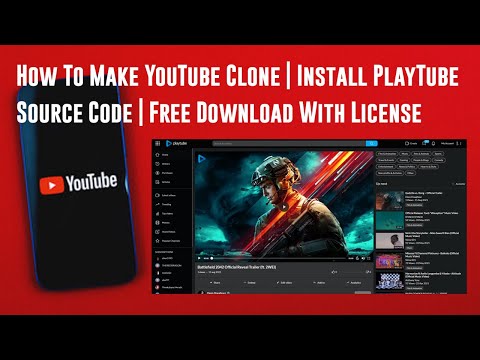 How To Make YouTube Clone | Install PlayTube Video Sharing Source Code | Free Download With License