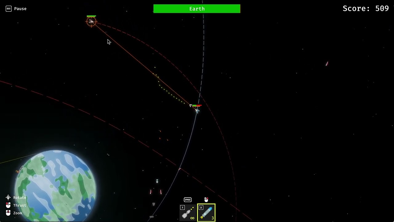 Orbital Tactics 0.4: Space torpedo warfare