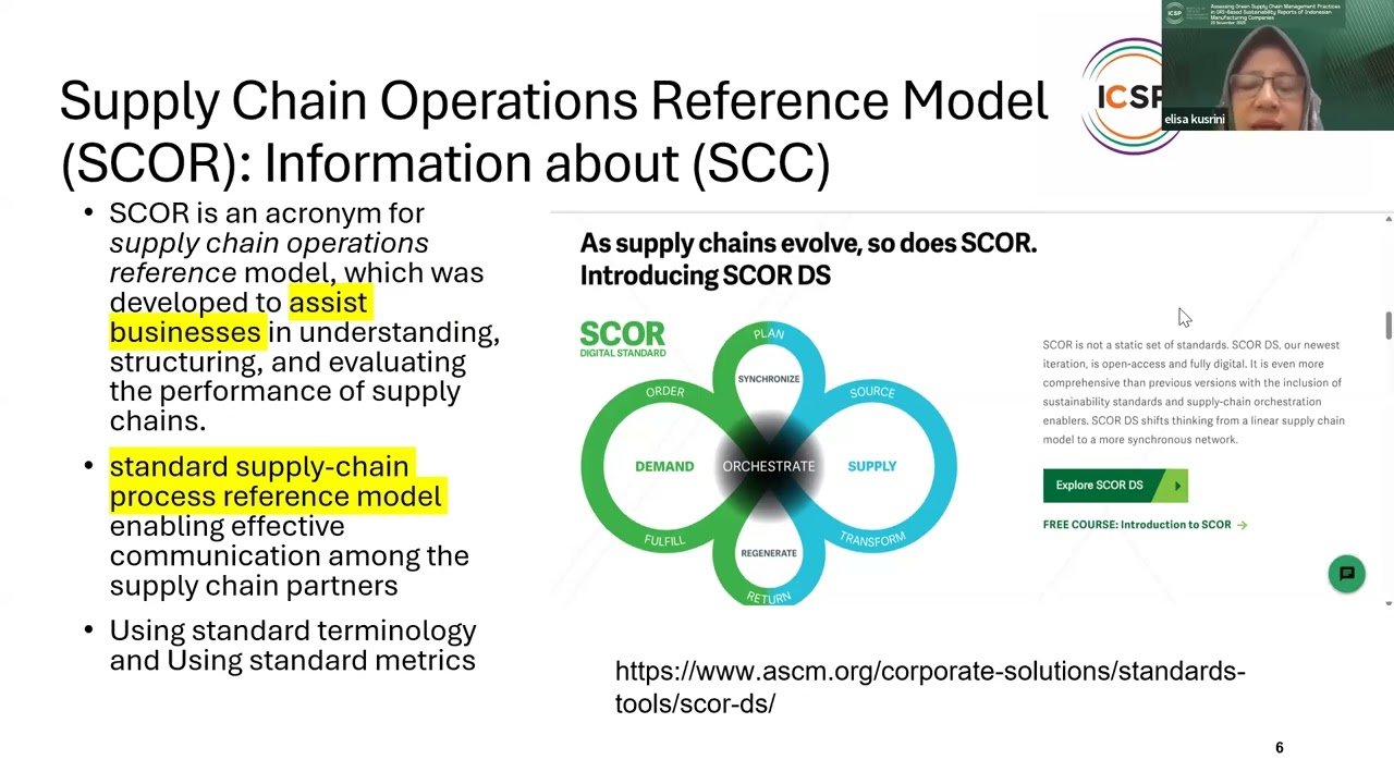 ICSP Webinar_Assessing Green Supply Chain Management Practices in GRI Based Sustainability Report
