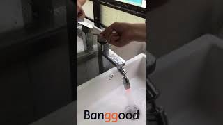 color changing faucet light #Shorts