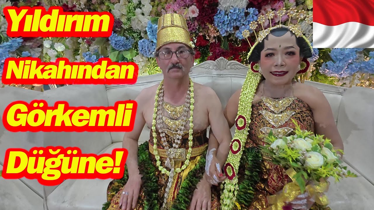 Bir Türk’ün Endonezya’daki Kültürel Şöleni! -Yıldırım Nikahından Görkemli Düğüne! #endonezya #nikah 