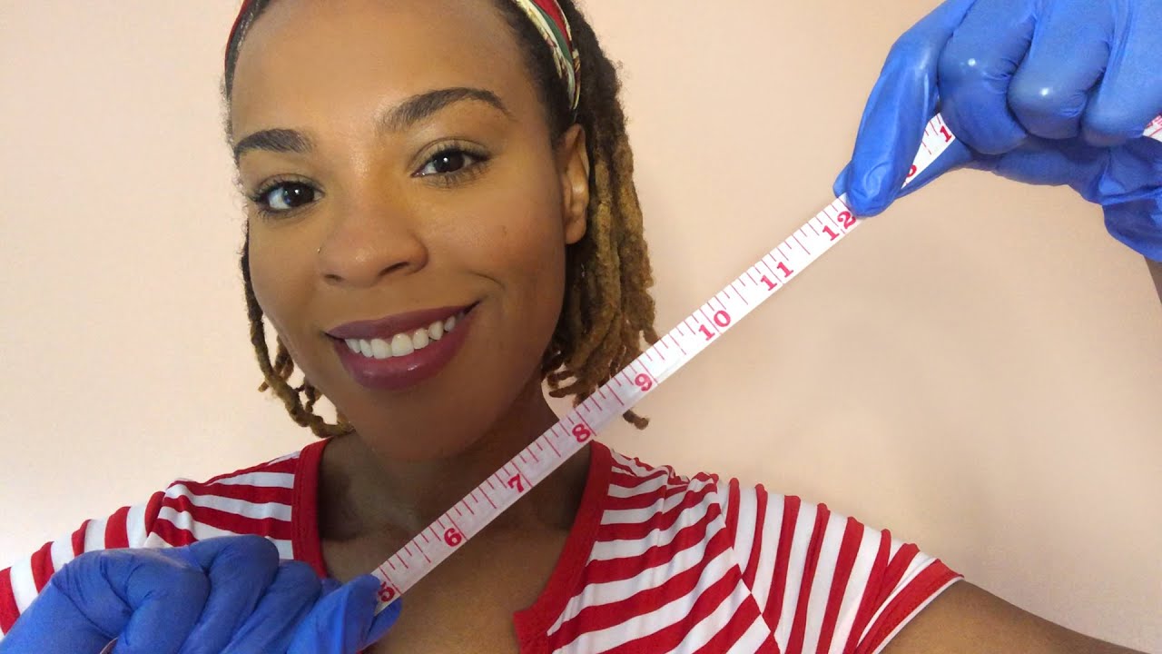 UP CLOSE Face Touching, Cleansing and Face Measuring for no reason - Personal Attention ASMR