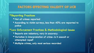 Tools for Measuring Crime