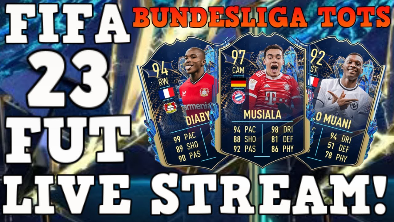 FIFA 23 FUT CHAMPIONS LIVE TOTS BUNDESLIGA EDITION - YouTube
