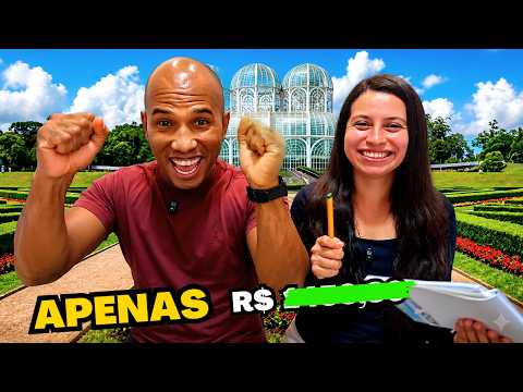 A VIAJEM MAIS BARATA DA VIDA? Quanto custa viajar 2 dias para Curitiba