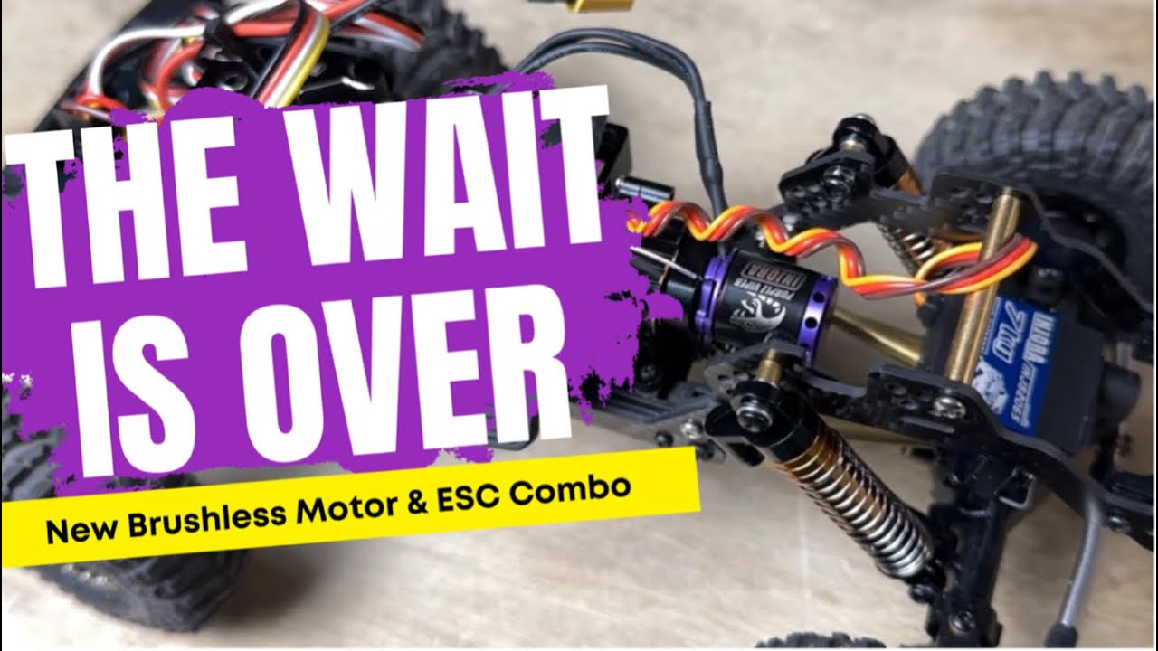 NEW Injora BRUSHLESS Motor & ESC Combo - $59 POWERHOUSE!!