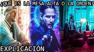 ¿Qué es la Mesa Alta o la Orden Suprema? | El Complejo Mundo de los Asesinos de John Wick Explicados