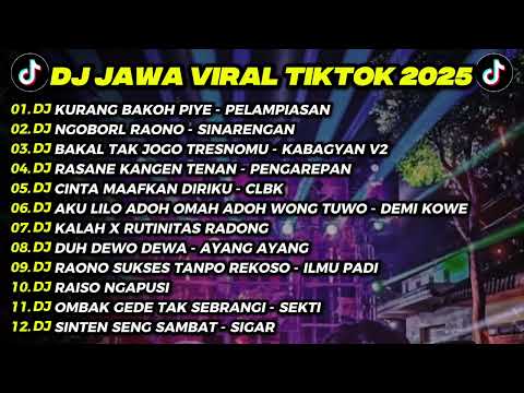 DJ PELAMPIASAN 2 • VIRAL TIKTOK TERBARU 2025 ( Yordan Remix Scr )