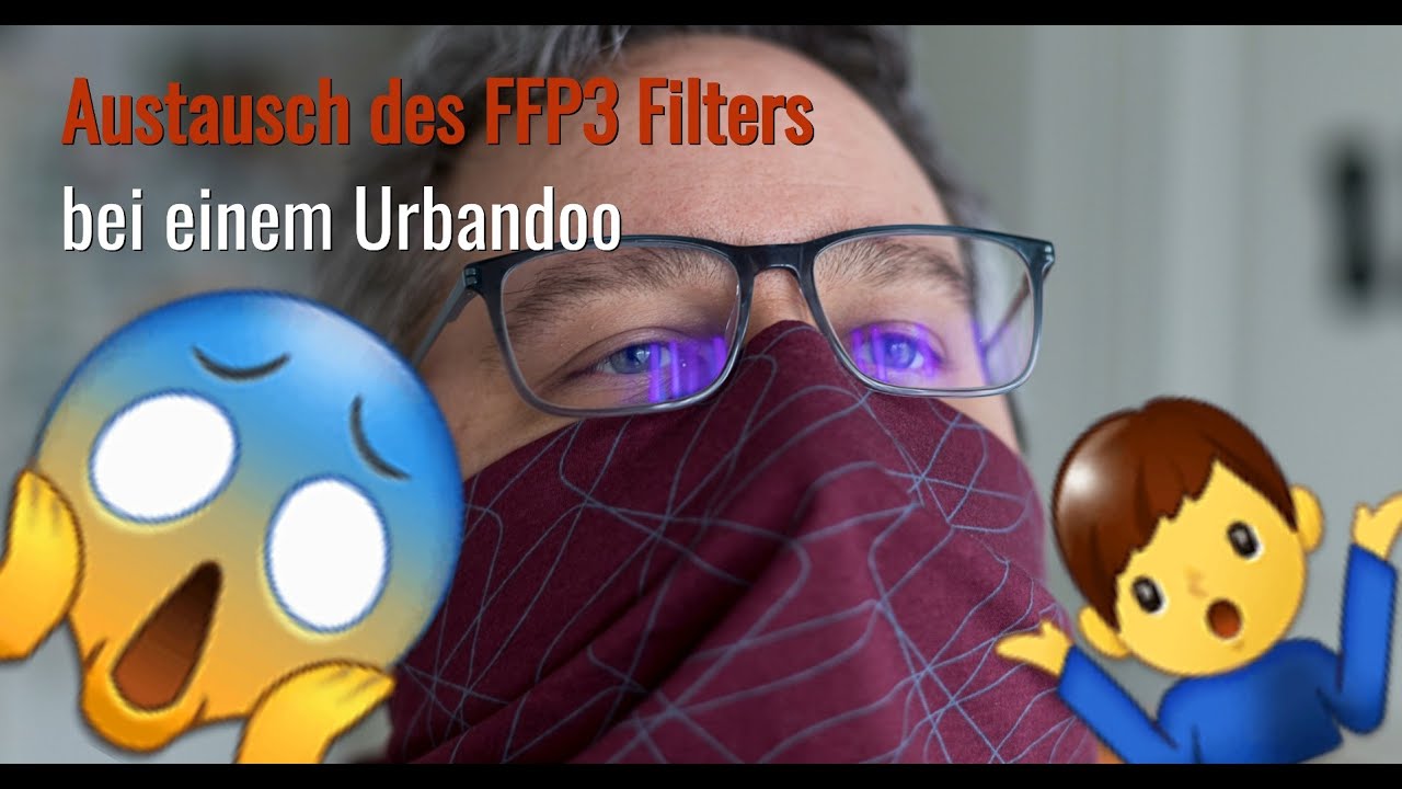 Wie wechsle ich einen FFP3 Filter bei einem Urbandoo®