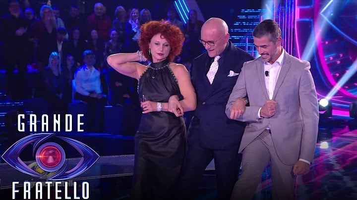 Grande Fratello - L'uscita dallo studio di Beatrice Luzzi e Massimiliano Varrese