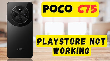 Playstore Not Working Poco C75 || Solution of play store issue || Playstore problem solved