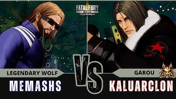 FF:CotW 🐺 MEMASHS (Salvatore Ganacci) vs KALUARCLON (Terry )⭐Replay Match - FATAL FURY: CotW - 11/25