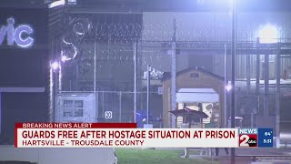 Guards safe after hostage situation at Trousdale prison