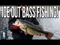 Ice Out Bass Fishing!