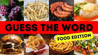 Guess The Word - Food Edition - Word Game - Crossword Puzzle - Guess The Food - Crossword Game screenshot 4