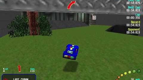 Re-Volt Custom Track Sultan by RafSTer, Time Trial Lap