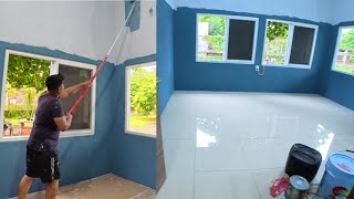 Mira como nos quedo esta habitación, Estos colores nos sugirió el público 