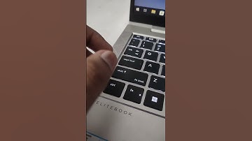 Lock / Unlock Function Key in HP Laptop (Shift + fn) - Elitebook