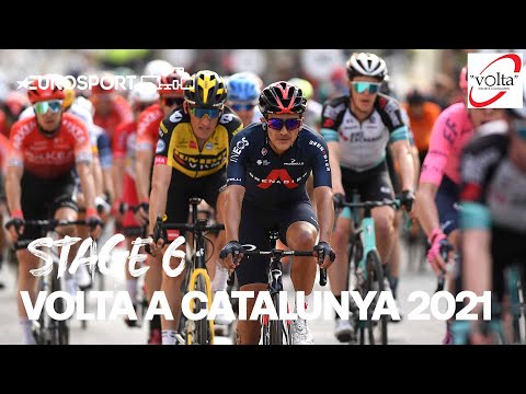 Volta a Catalunya 2021 - Stage 6 Highlights | Cycling | Eurosport