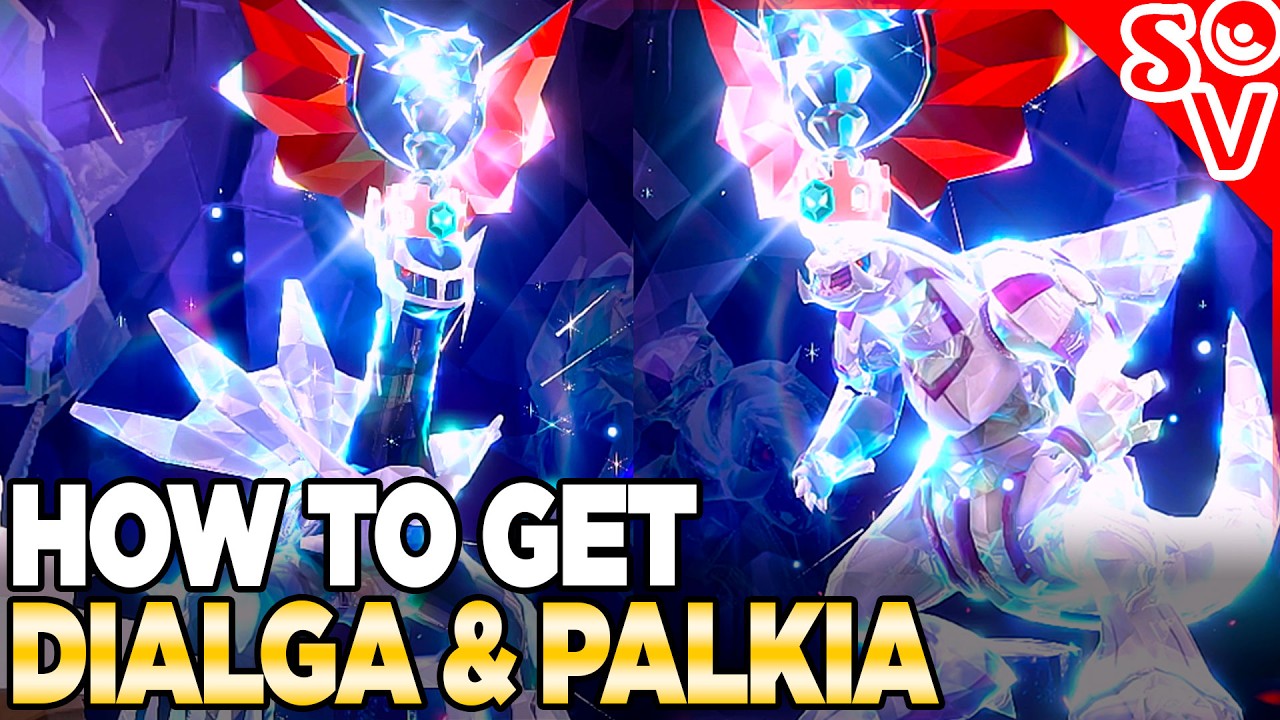 Where to find Dialga and Palkia Tera Raids in Pokémon Scarlet and