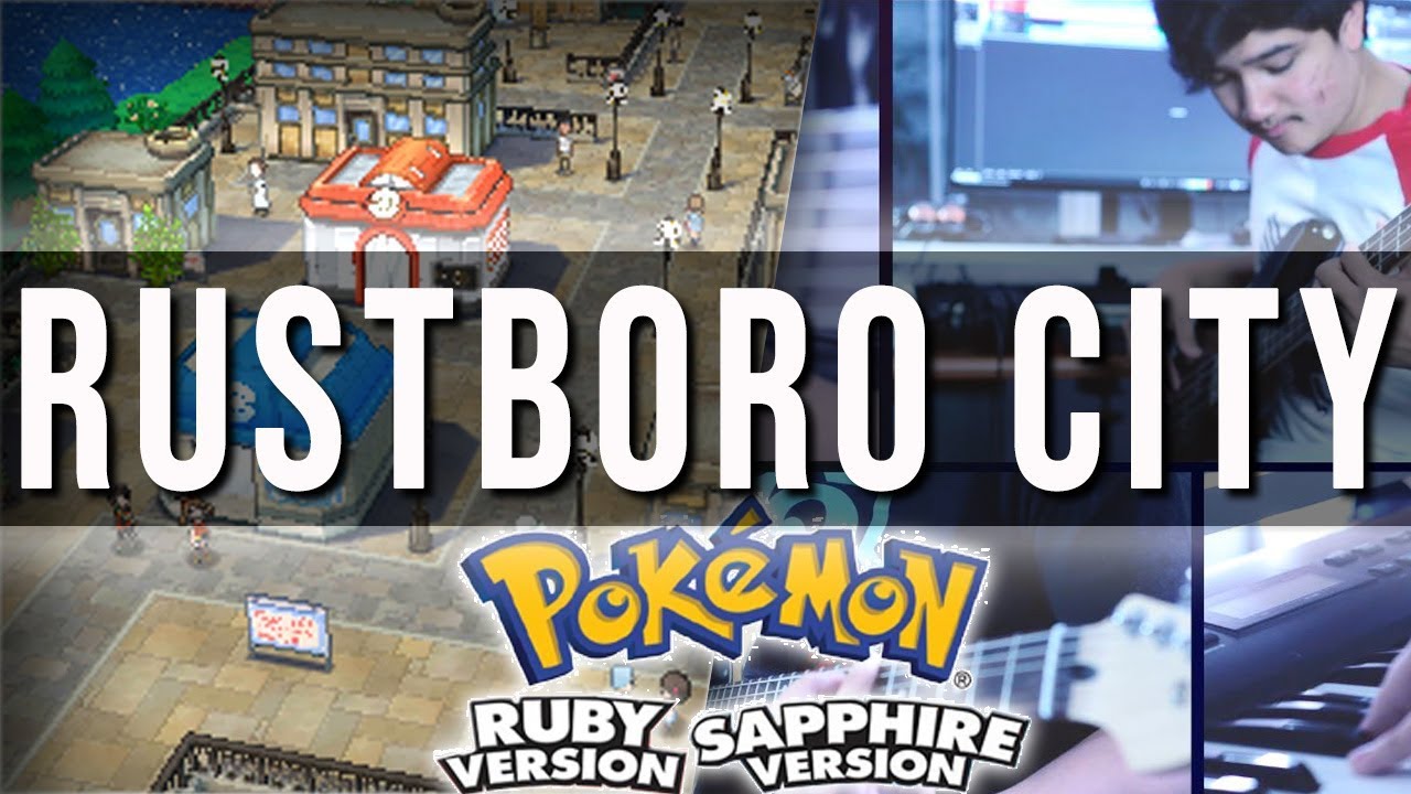 Pokémon R/S/E Rustboro City Cover Mohmega YouTube