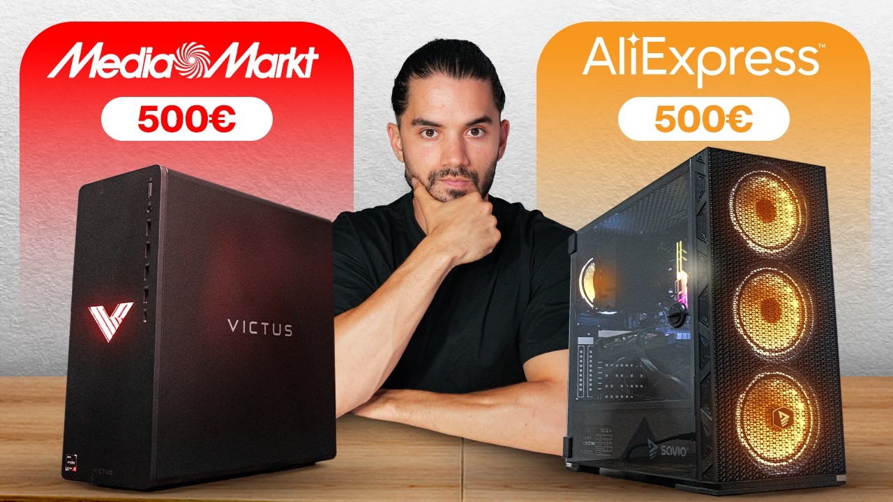 COMPRO PC de Aliexpress VS Mediamarkt ¿Cuál es MEJOR?