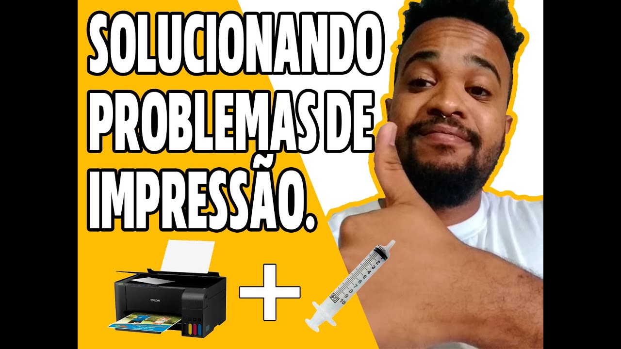 IMPRESSORA COM PROBLEMAS NA IMPRESSÃO / SOLUÇÃO - Cores saindo ...