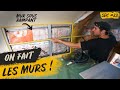 Faire des murs sous rampants  rnovation  sdc 23