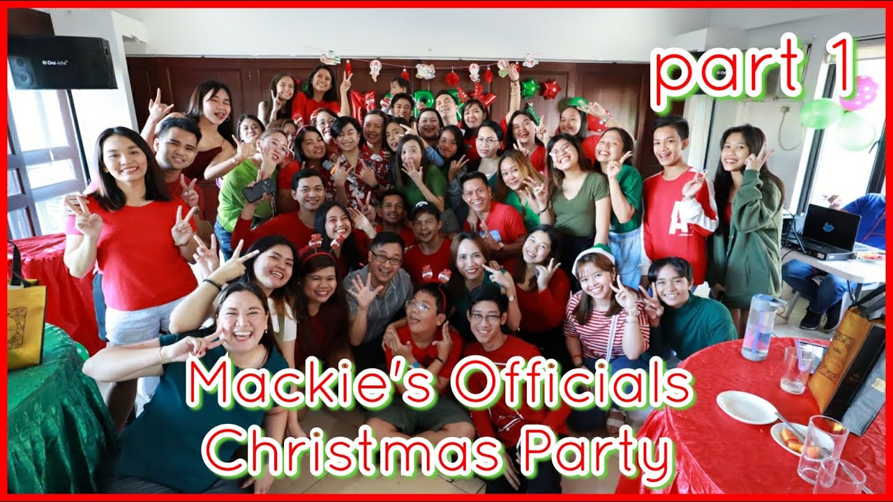 Mackie's Officials Christmas Party (part 1)