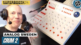 SUPERBOOTH 2024: Analog Sweden - Crum 2 Drum Machine