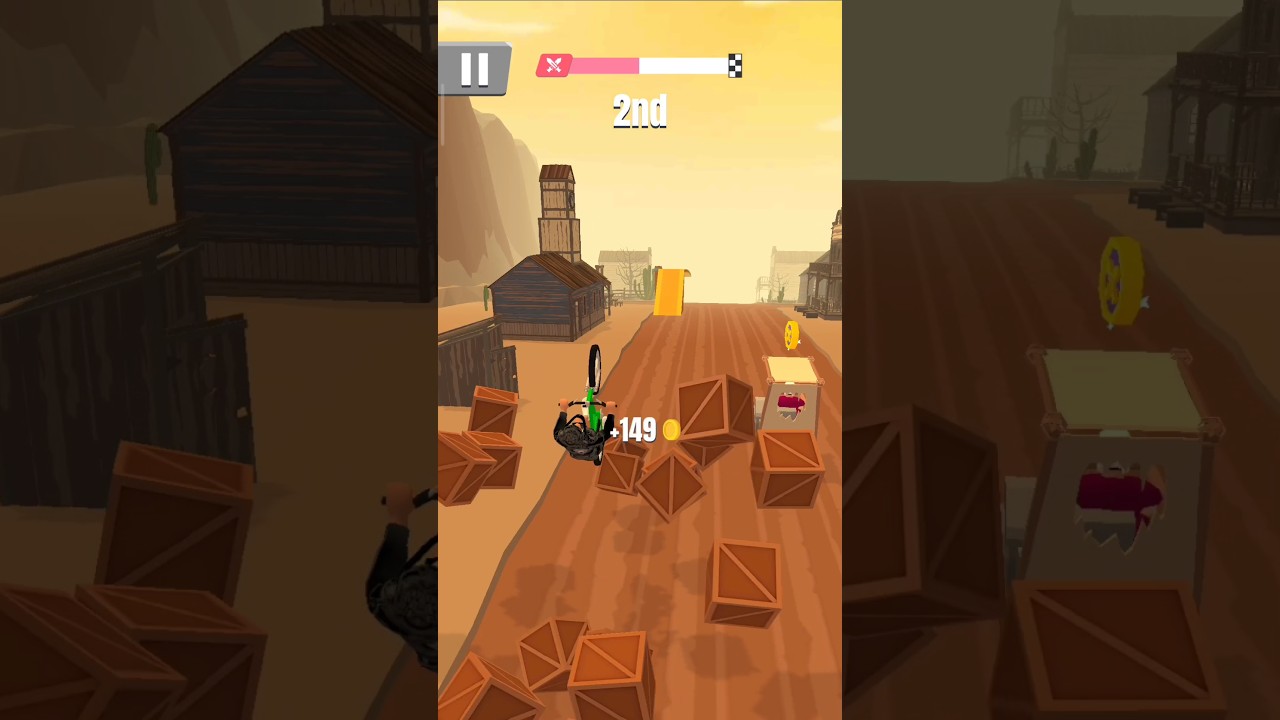 BIKE RUSH DUEL RACE 122 WITH TERMIT BIKE IN WILD WEST🤫