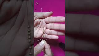 diy/easy jewellery /simple and easy handmade long mangalsutra /how to make mangalsutra at home