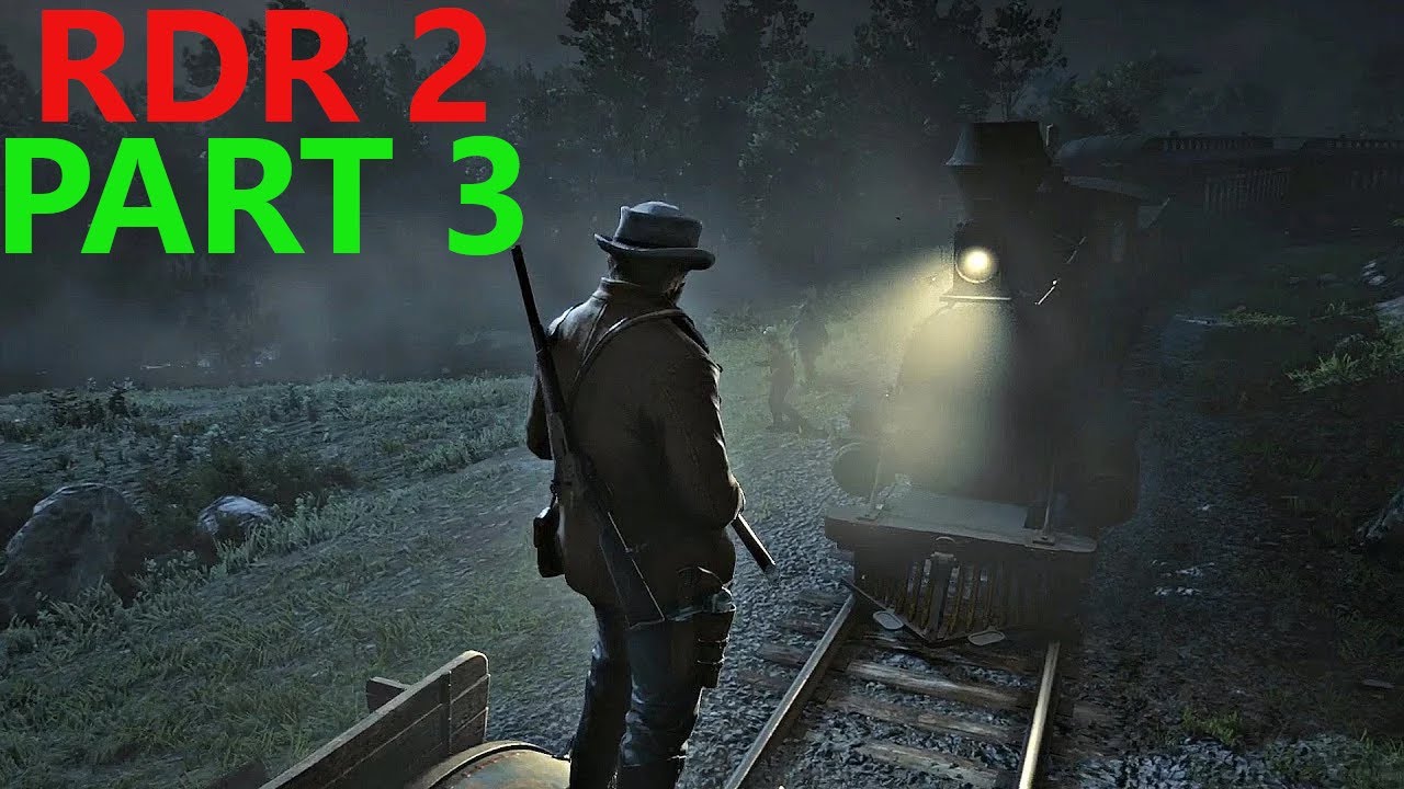 Red Dead Redemption 2 Walkthrough Part 3 | Train Robbery Kaboom ! - YouTube