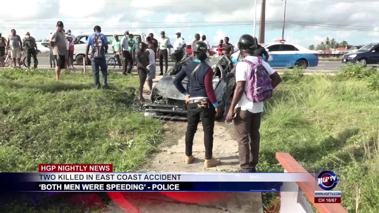 TWO KILLED IN EAST COAST ACCIDENT YouTube