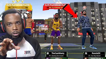 Ronnie2k Is The WORST Park Player Ever! NBA 2K19 Park Gone Wrong!