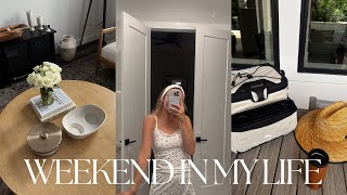 VLOG: weekend in my life, pool day, date night, sunday clean
