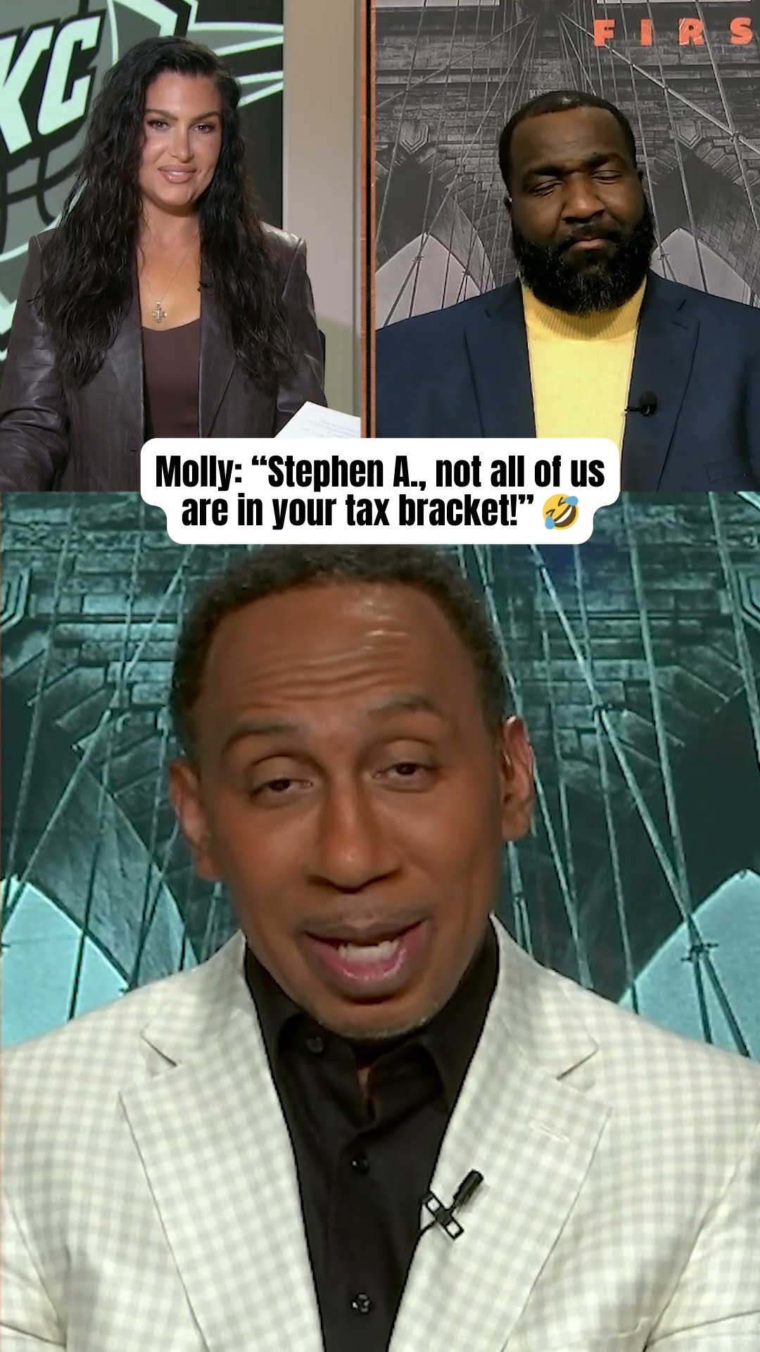 Stephen A.'s the fashion police ?