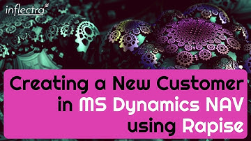 Creating a New Customer in MS Dynamics NAV using Rapise