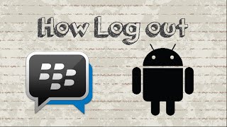 How to log out BBM on Android screenshot 3