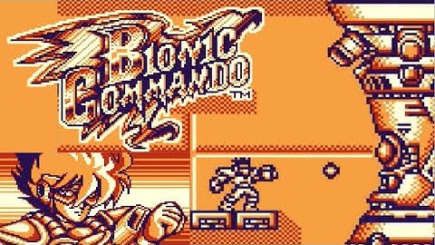 【GB】バイオニックコマンドー【エンディングまで】